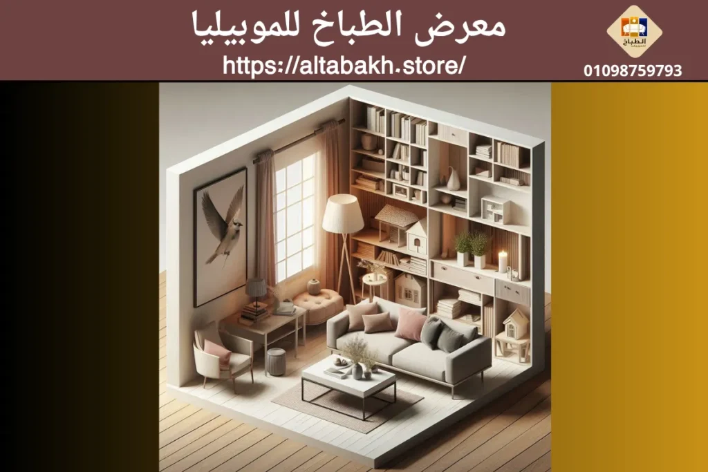 اختيار أثاث يناسب مساحة بيتك 